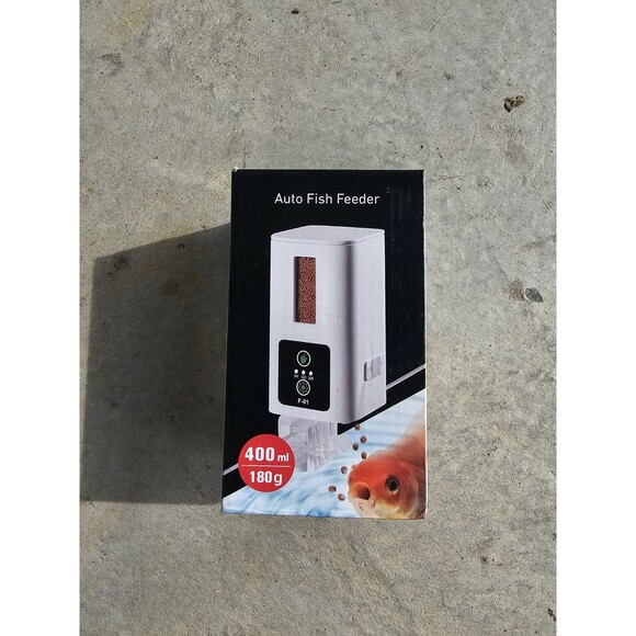 UNBRAND Other - 400ml Automatic Fish Feeder Intelligent Timing Aquarium Pond Food Dispenser